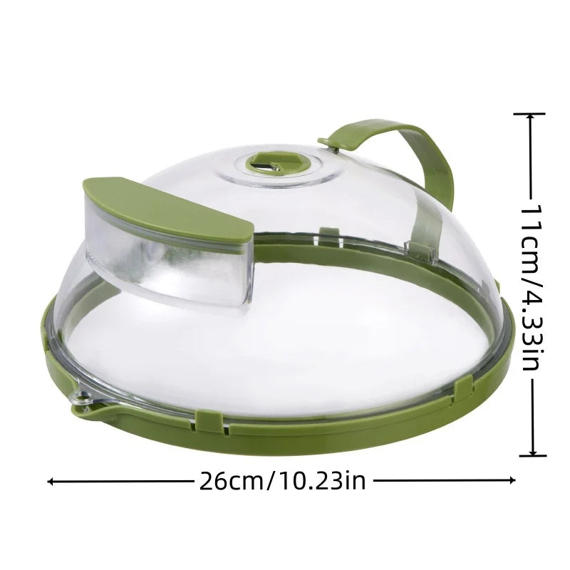 Microwave Cover 10 Inch Clear Splatter Cover With Steamer