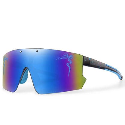 Lightweight unisex sports sunglasses – UV400 polycarbonate lenses, cycling, running, fishing