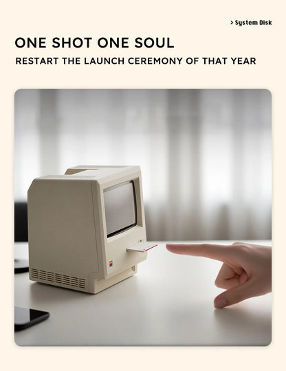 Retro Alarm Clock With Digital Display Desktop Decor Inspired By Vintage Computers Fall 2025 Gift