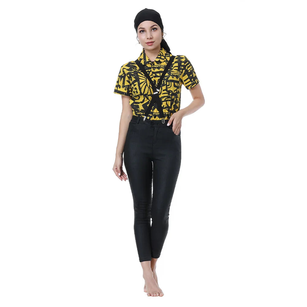 Eleven cosplay kostyme skjorte maske stropp Halloween 2025