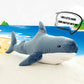 Kawaii Plush Shark Pillow - 58cm (22.8 inch)Cute Stuffed Toy for Kids, Soft Animal Gift for Birthday, Boys & Girls Snuggle Buddy