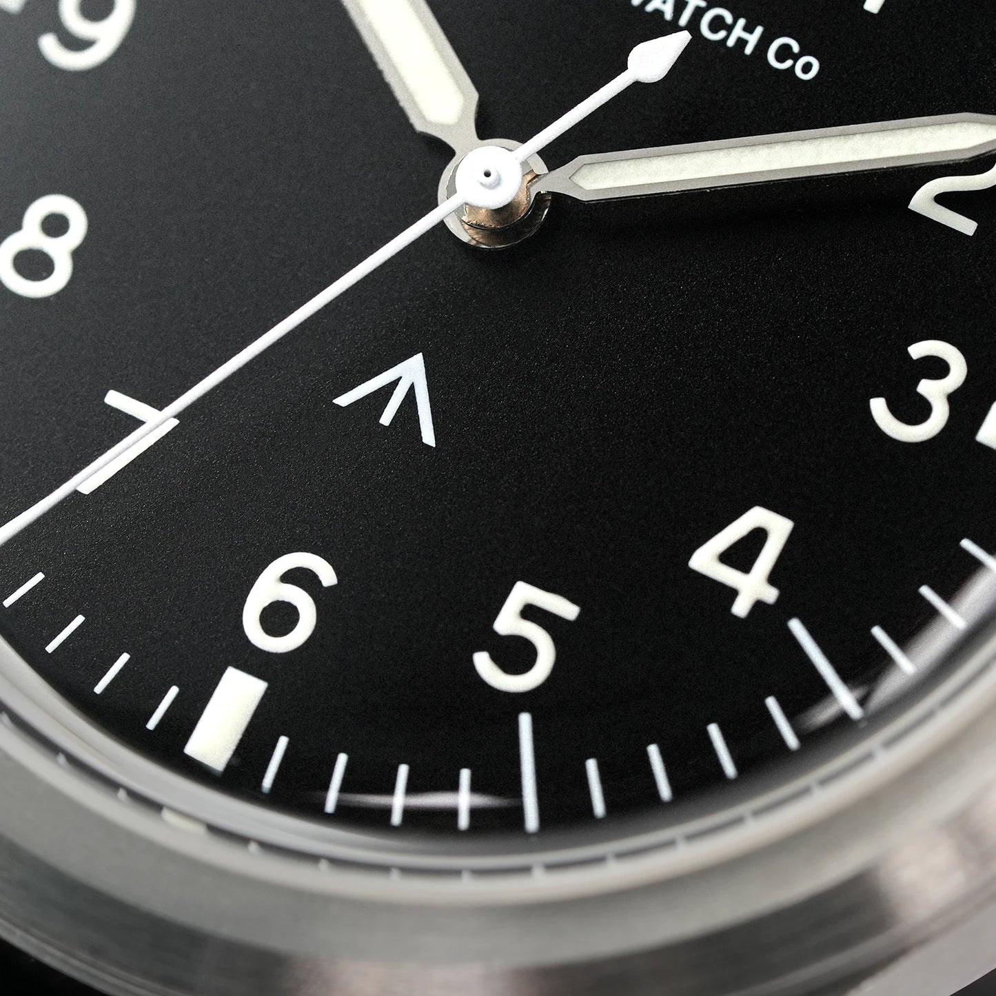 36mm Field Watch Sapphire Crystal VH31 Sweep Quartz