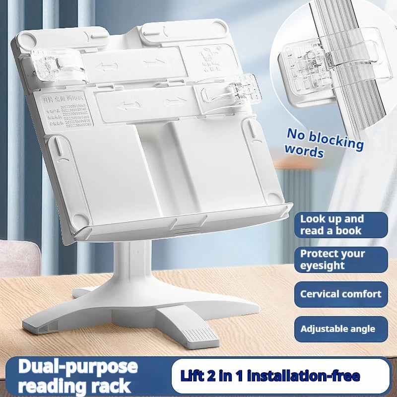 Læsebogsstativ Justerbar Drejelig Tablet Holder