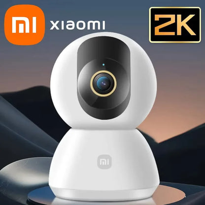 Smart Home Security Camera 360 Degree PTZ 2K 1296P AI Human Detection Night Vision Remote View 2025