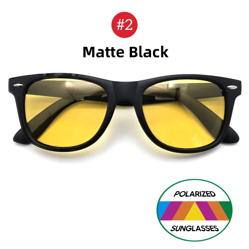 Night Vision Sunglasses Polarized Yellow Lenses UV400 Protection For Enhanced Night Driving Fall 2025 Trend