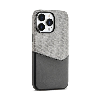 Card Holder MagSafe Leather Phone Case for iPhone 16 15Pro Max Wireless Charging Cover