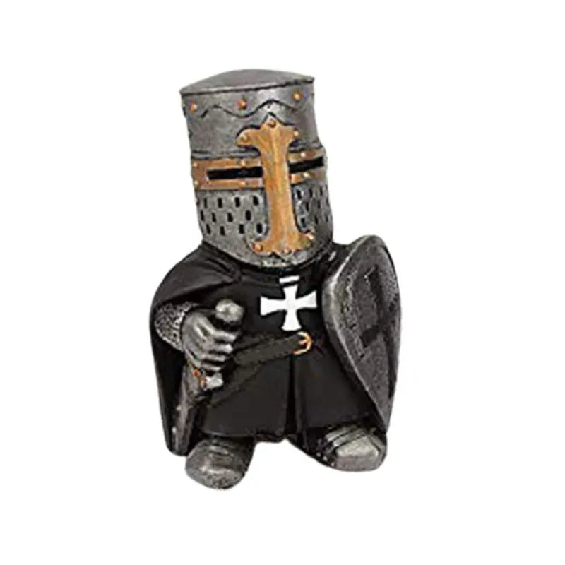 Set statue cavaliere da giardino decorazione medievale collezione gnomi autunno 2026 tendenza