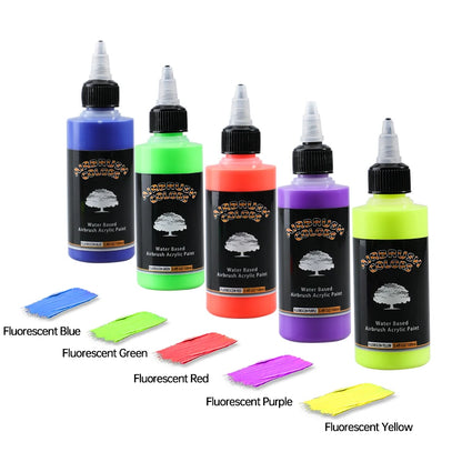 Airbrush Acrylfarben-Set – 8 Farben, wasserbasierte Farben für Nageldesign, Holz- und Stoffbasteleien Frühling 2026