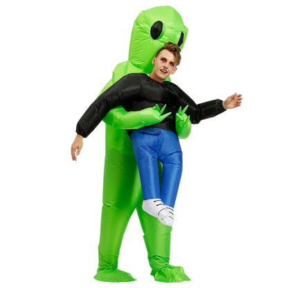 ET Alien Inflatable Halloween Cosplay Costume for Adults and Kids Carnival Party 2026