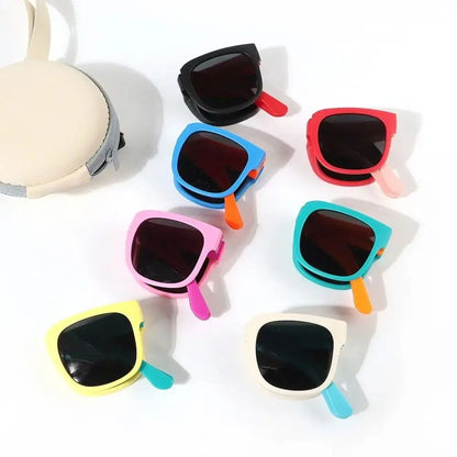 Kids Sunglasses Square Frame UV 400 Protection Outdoor Eyewear Summer 2026 Gift Idea