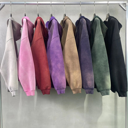 Warm Relaxed Men's Zip Up Hoodie - Oversize, Plush, Winter