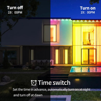 LED Eaves Lights Waterproof Remote Controlled Outdoor