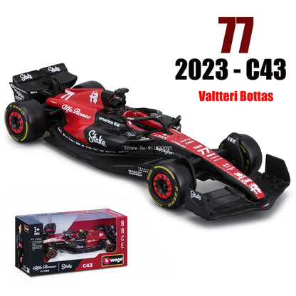 Die-Cast Car 1:43 Scale Formula One MCL60 Replica 2023 Collectible Display Model Fall 2025 Gift