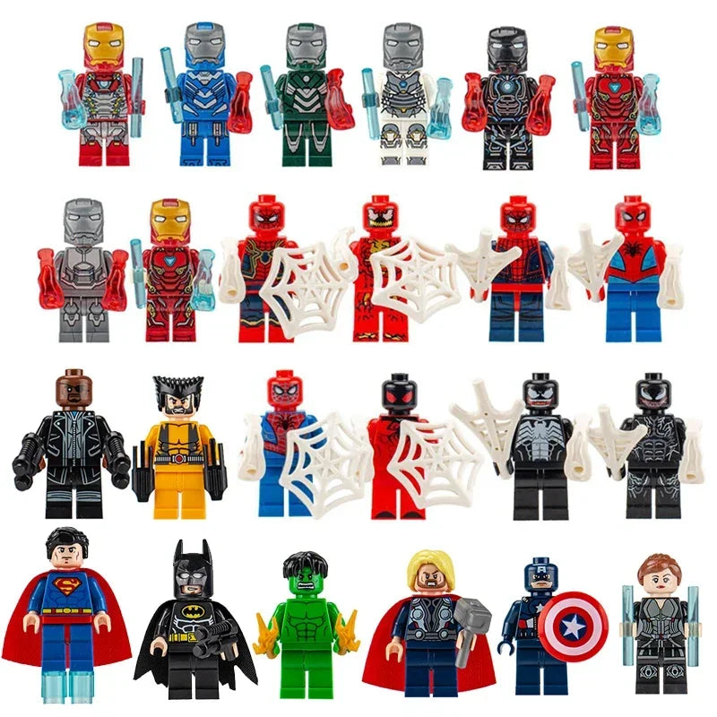 Marvel 24-Piece PVC Action Figure Advent Calendar - Christmas Countdown Gift for Kids