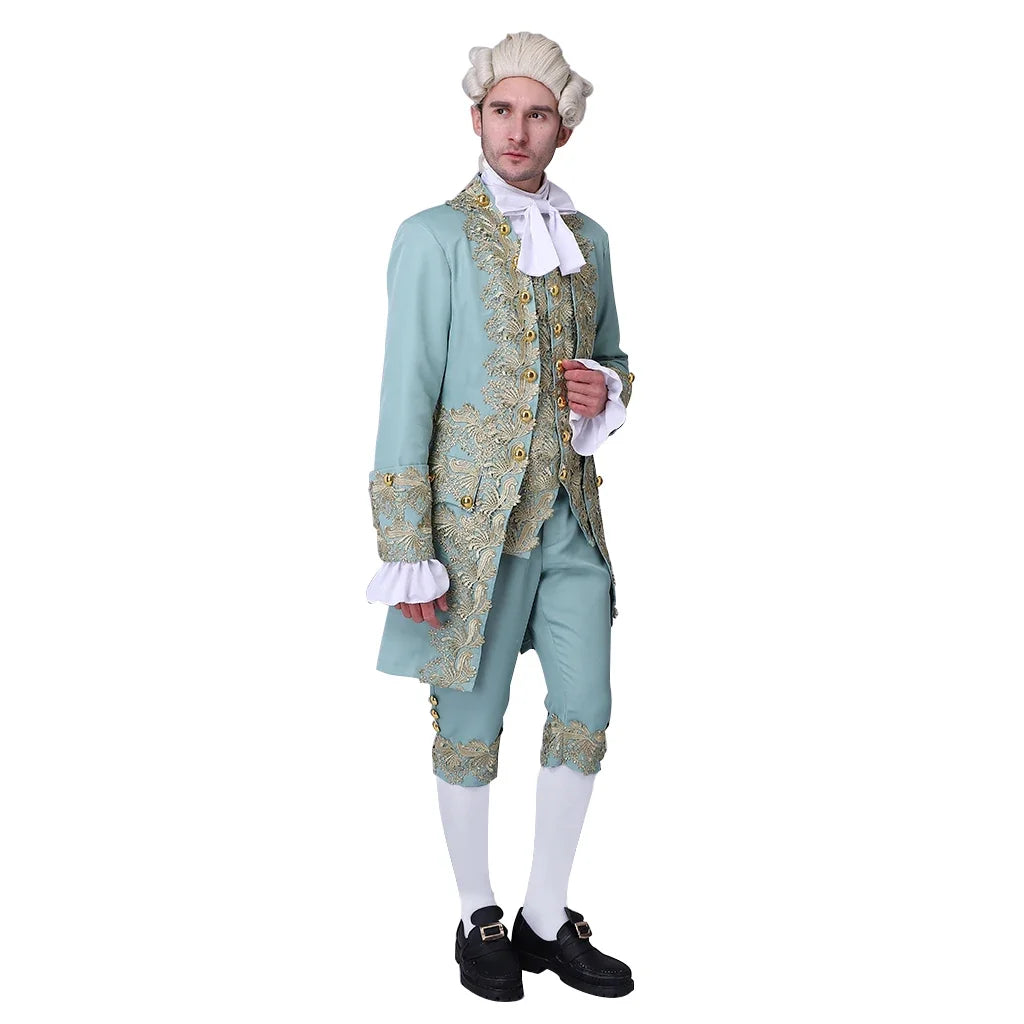 Victorian Regency Frakk Kostyme Sett Halloween 2025