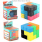 Removable Magnetic Cube Building Blocks - Educational Fidget Puzzle Toy for Kids, Fun Gift for Early Learning