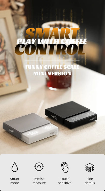 Coffee Scale Rechargeable Digital 0.1g Precision With Timer