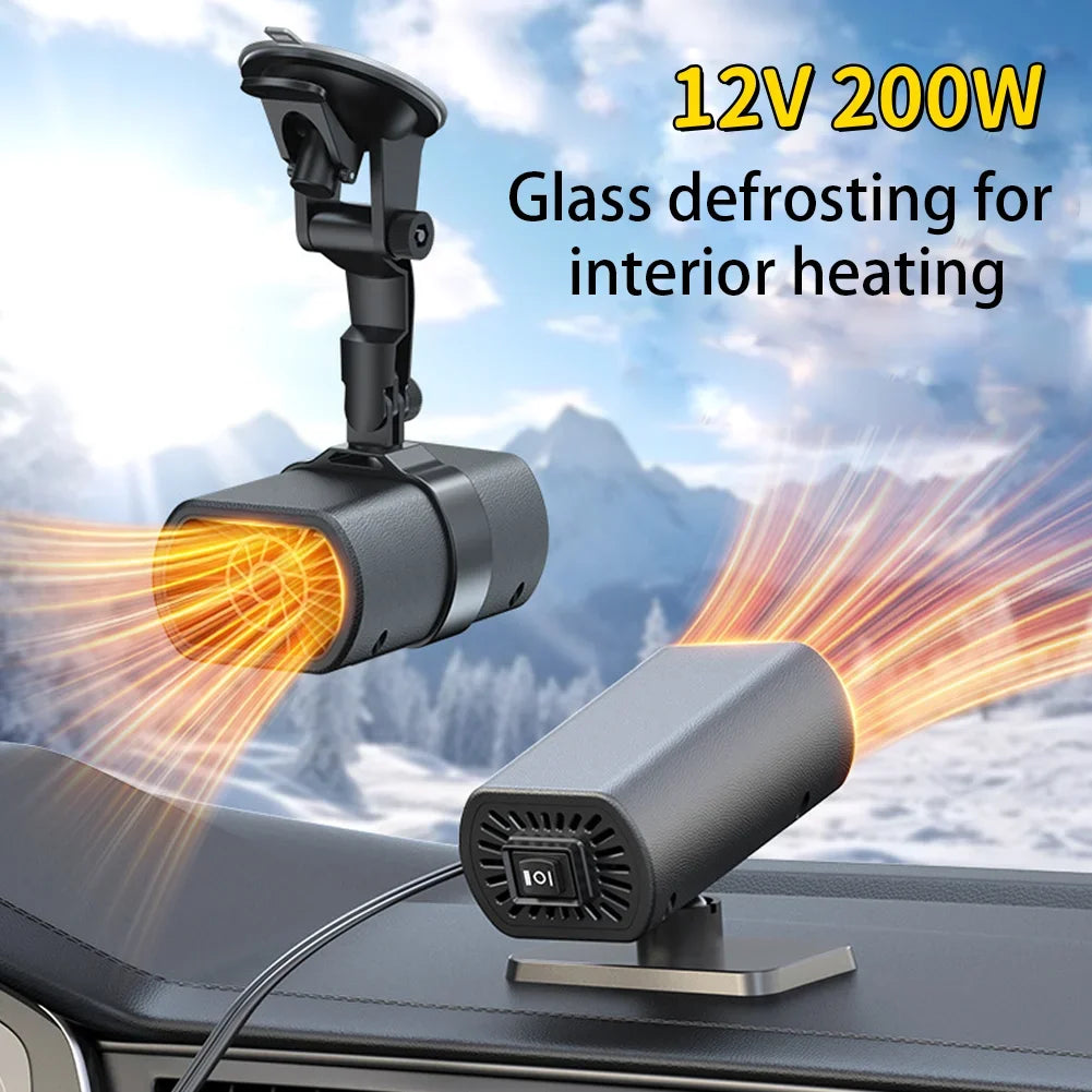 Autoheizung Enteiser Mit Starker Saugnapf-Entnebler Für Klare Windschutzscheibe Im Winter 2025