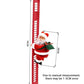 Musical Climbing Santa Claus Doll with Ladder - 20cm Plush Christmas Decoration, Festive Home Ornament for Kids, Holiday Gift 2025