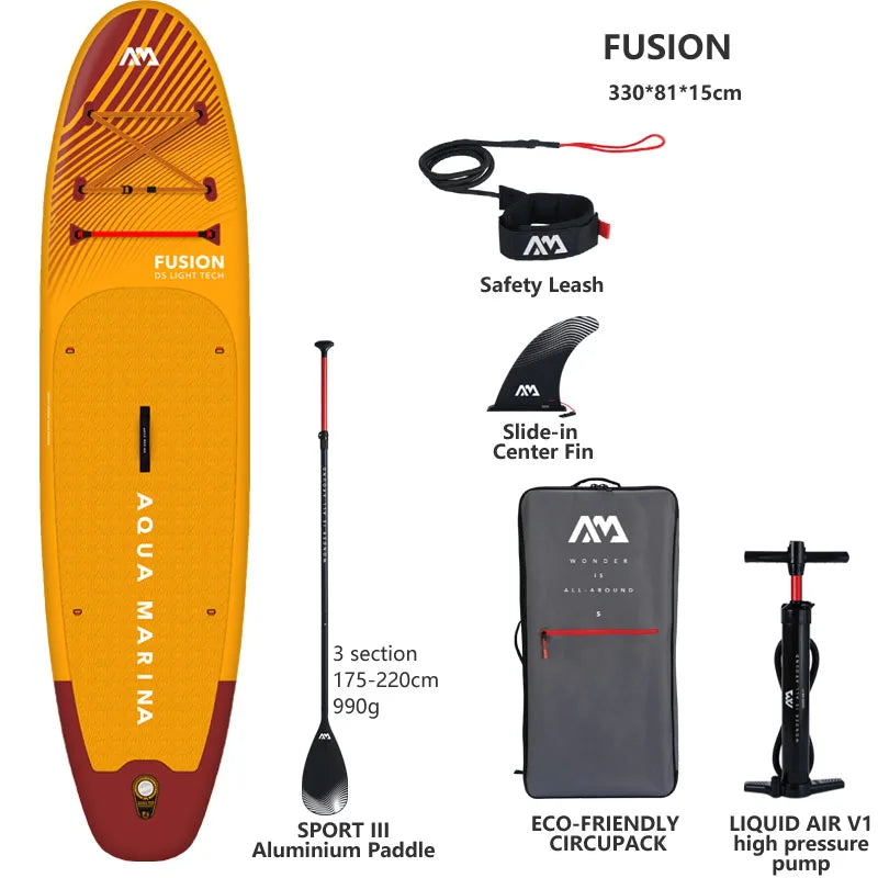 Variant image for Inflatable Stand Up Paddle Board 330x81x15cm with Complete Accessory Set for All Water Sports-7