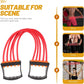 Rubber Tube Chest Expander Fitness Equipment - Adjustable Resistance for Arm & Pectoral Training