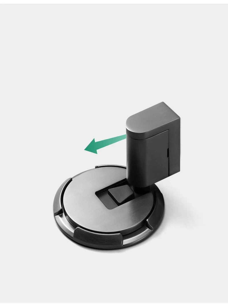 Magnetisk dørstopper justerbar kraftig uden boring