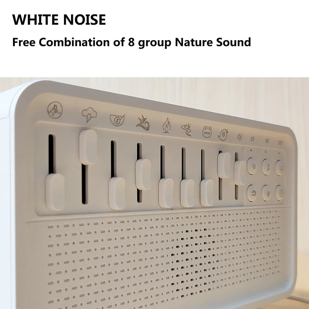 Bluetooth White Noise Speaker Humidifier Night Light