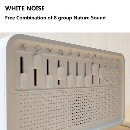Bluetooth White Noise Speaker Humidifier Night Light
