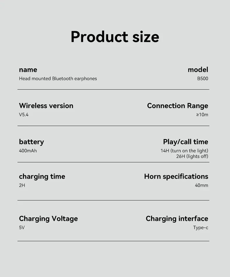 Gaming Headset Bluetooth 5.4 Wireless RGB Low Latency