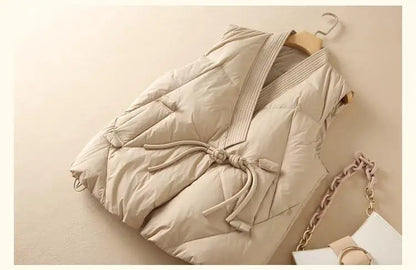 Insulating Womens Vest - Cropped Quilted, Streetwear