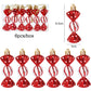 6-Pack Christmas Candy Cane Ornaments - Festive Tree Decorations for Holiday Home Decor, Perfect New Year Gift 2024