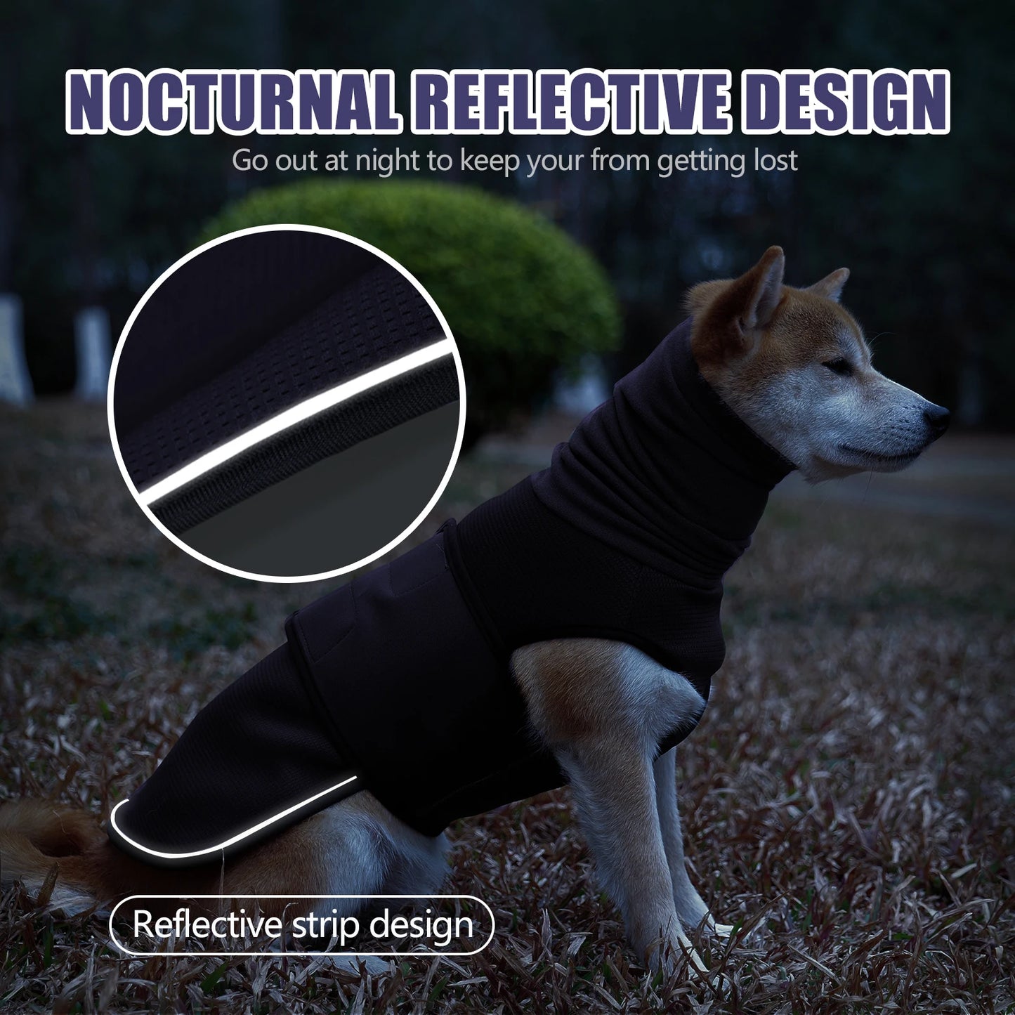 Dog Anxiety Vest Calming Coat TikTok Viral All Seasons Thunder and Fireworks Relief For Pets