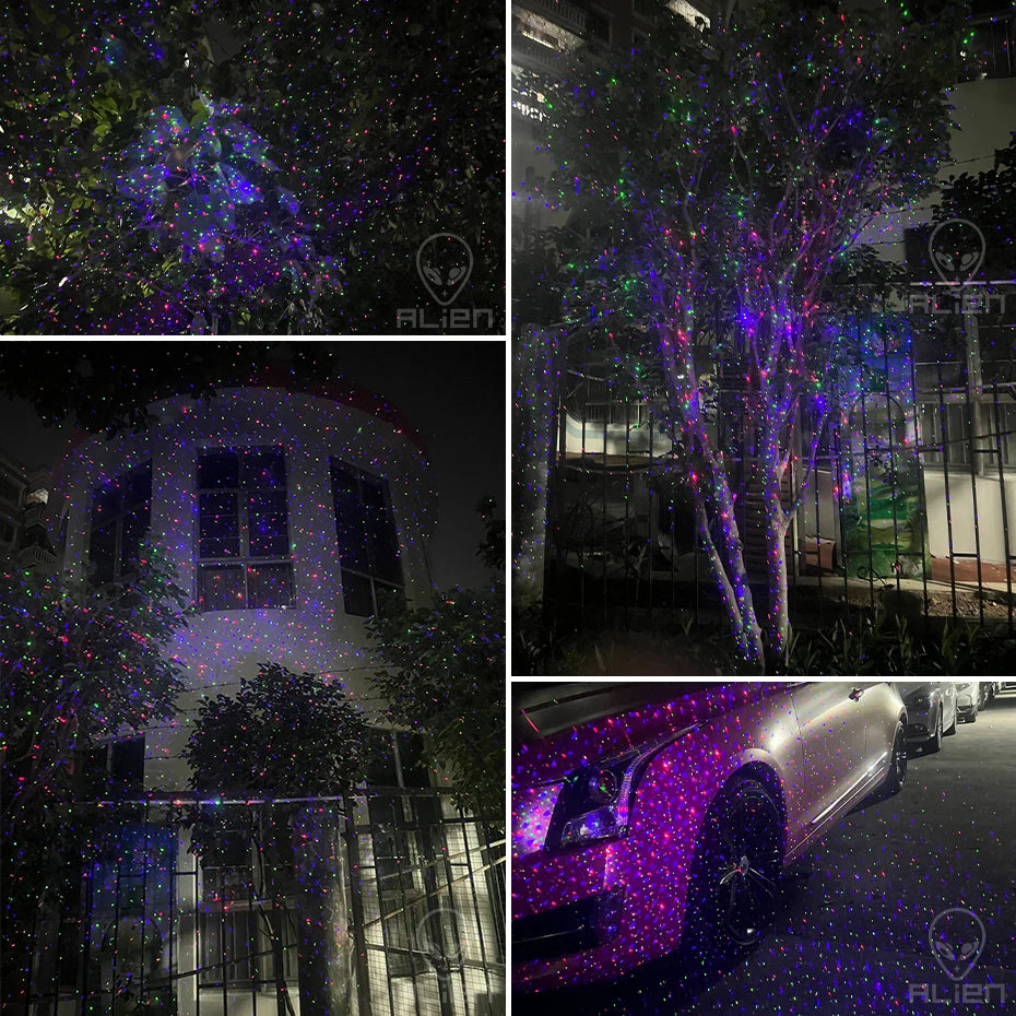 Christmas Laser Light Projector Waterproof Outdoor Garden