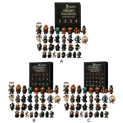 Calendario de Adviento de Halloween Figuras Coleccionables 31 Días 2025
