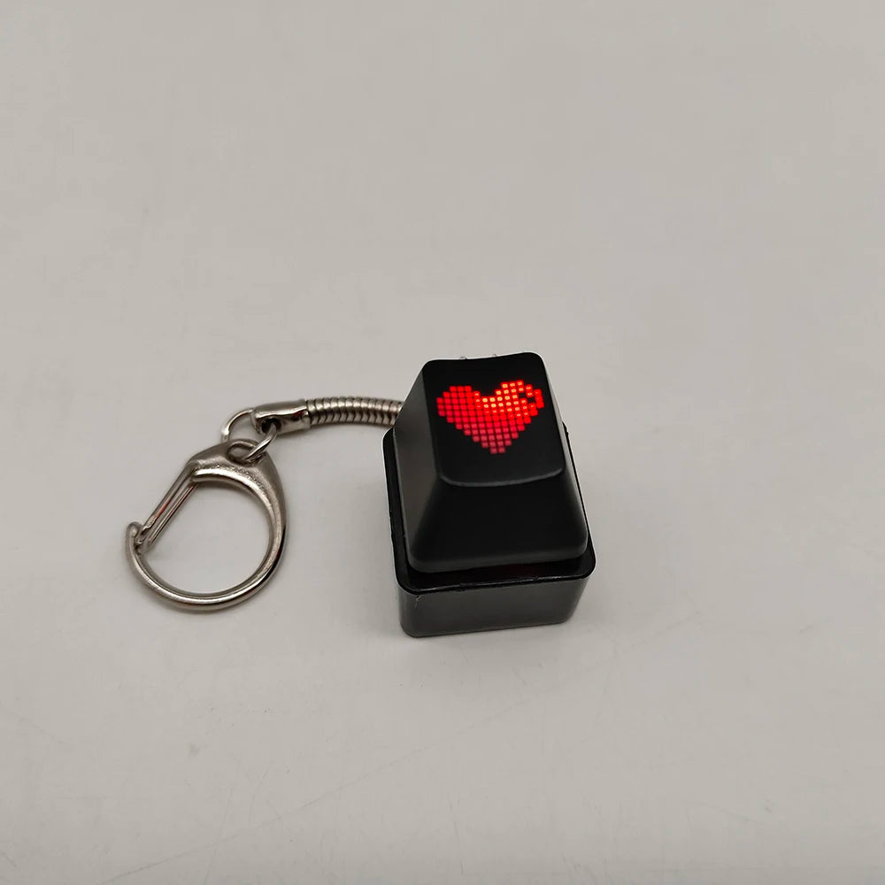 Mechanical Keyboard Keychain RGB Mini Tester Stress Toy