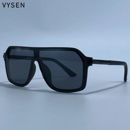 Sunglasses Shield OnePiece Steampunk Oversized Metal Frame Sports Sunglasses Fall 2026 Trend Premium Build