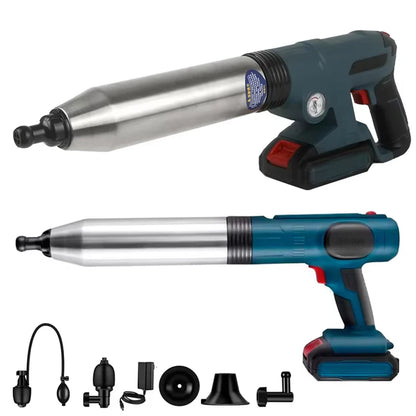 High-Pressure Air Plunger Cordless Drain Unclogging Kit For Sewer Pipes With Attachments Fall 2026 Home DIY