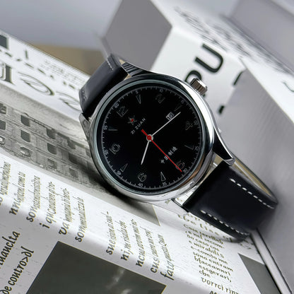 Pilot Watch 41mm Mesh Strap Stainless Steel Classic