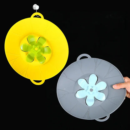 Couvercle en silicone pour casserole anti-débordement universel, accessoire de cuisine, chute 2025, garde la cuisinière propre