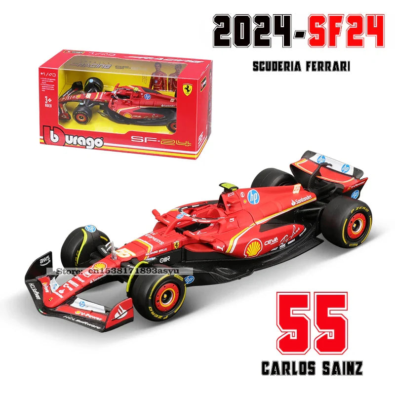 Die-Cast Car 1:43 Scale Formula One MCL60 Replica 2023 Collectible Display Model Fall 2025 Gift