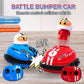 Remote Control Battle Bumper Cars with Ejection Dolls 2.4G - Fun Children's Gift, 2-Pack