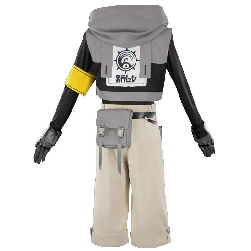 GACHIAKUTA Anime Ludo Enjin Zanka Riyo Four-Character Full Cosplay Suit Set with Wigs Halloween 2026