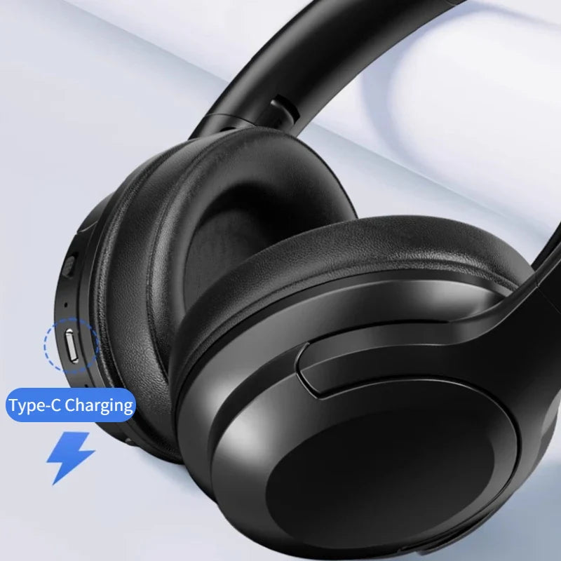 Wireless Bluetooth Headphones Over Ear Noise Cancelling