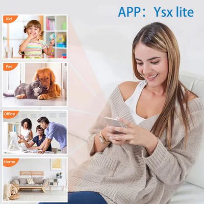 Mini 1080P HD WiFi Camera - Night Vision Motion Detection Home Security Camcorder