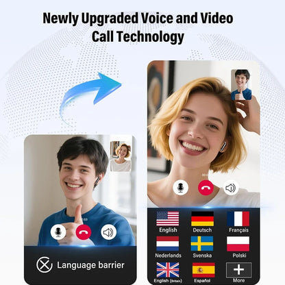 AI Translator Earbuds Real Time 144 Languages With ANC