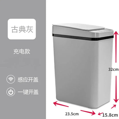 Smart Trash Can Automatic Sensor Bin Touchless Odor Control