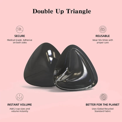 Imbottiture Push Up per reggiseno riutilizzabili doppia faccia adesive senza spalline per costumi da bagno estate 2026
