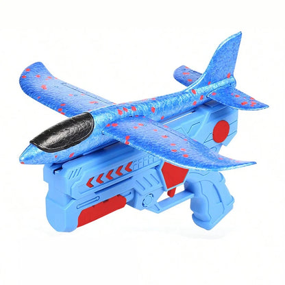 Foam Catapult Glider Toy - Outdoor Airplane Launcher for Teens & Adults, Fun Flying Game for Kids, Perfect Holiday Gift