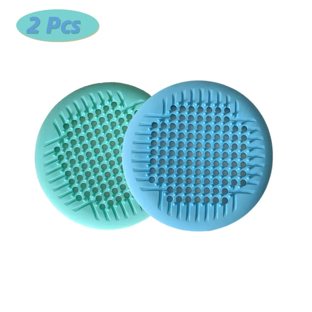 Shower Drain Hair Catcher Silicone Drain Cover - Suction Cup Bath Tub Strainer, Fall 2026 Home Refresh Gift Idea
