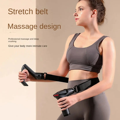 Massagepistol med langt håndtag, dyb vævspresussionsterapi, TikTok-viral efterår 2026 muskelgenopretning